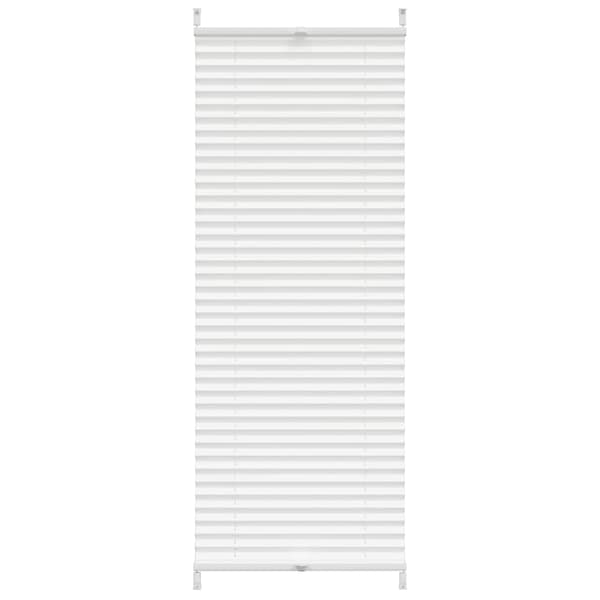 Plisserad rullgardin, vit (60x100cm)