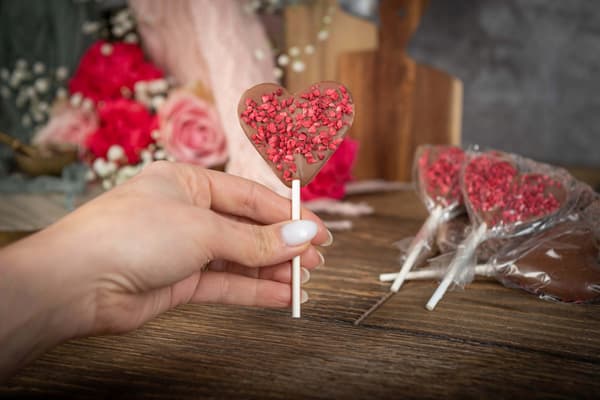 Gaveæske til Kvindernes Dag Valentinsdag te chokolade slik boks