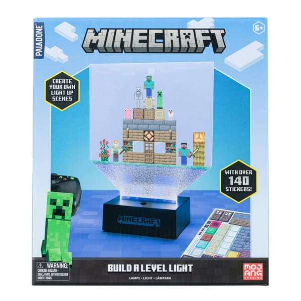 Lamppu Rakenna taso tarroilla - Minecraft