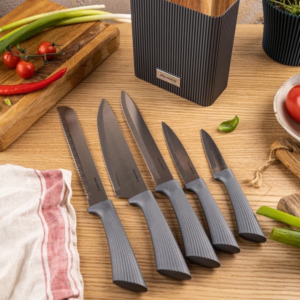 KLAUSBERG KB-7979 KNIVSÆT I AKACIABLOK