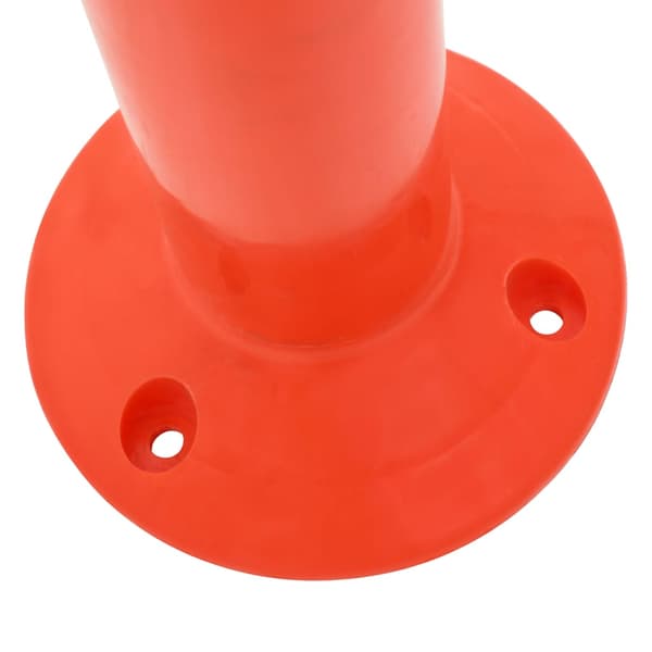 vidaXL Vägpollare i plast, 2 st, 75 cm