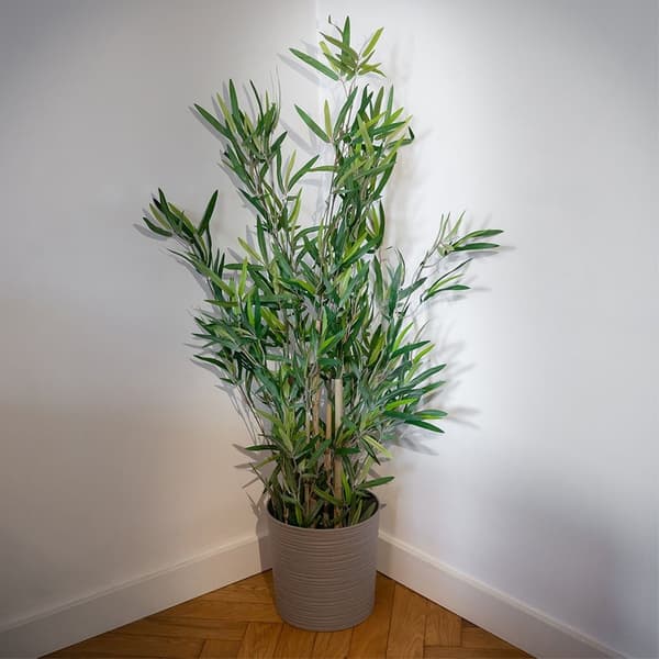 Kunstig plante i bambuspotte 97 cm