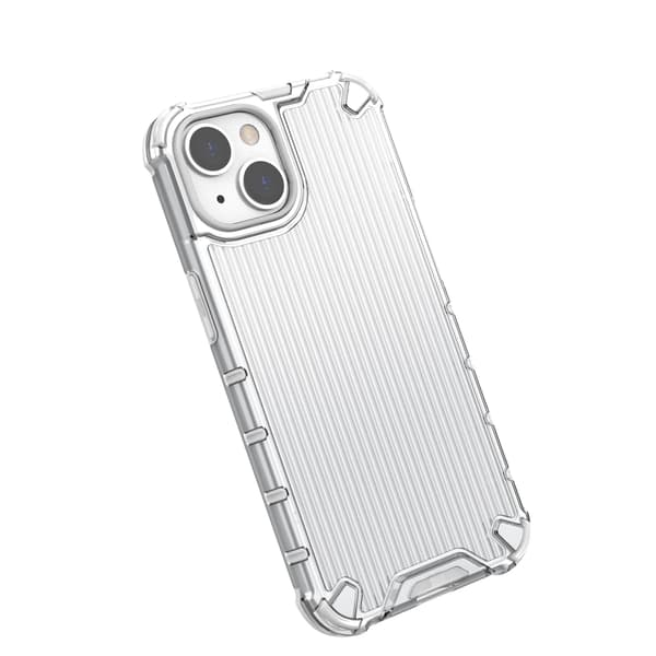 Ombre Protect Case iPhone 14 pansret cover pink og blå