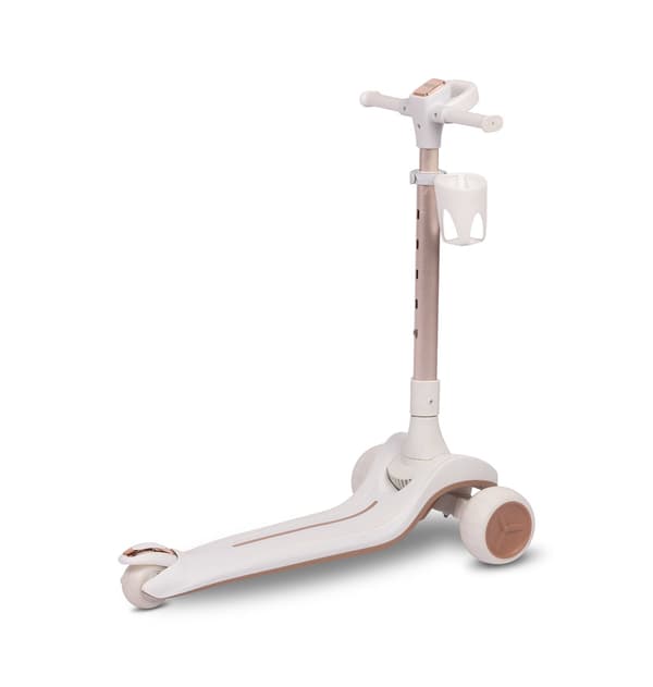 TREHJULIG SPARKCYKEL SATURA VIT