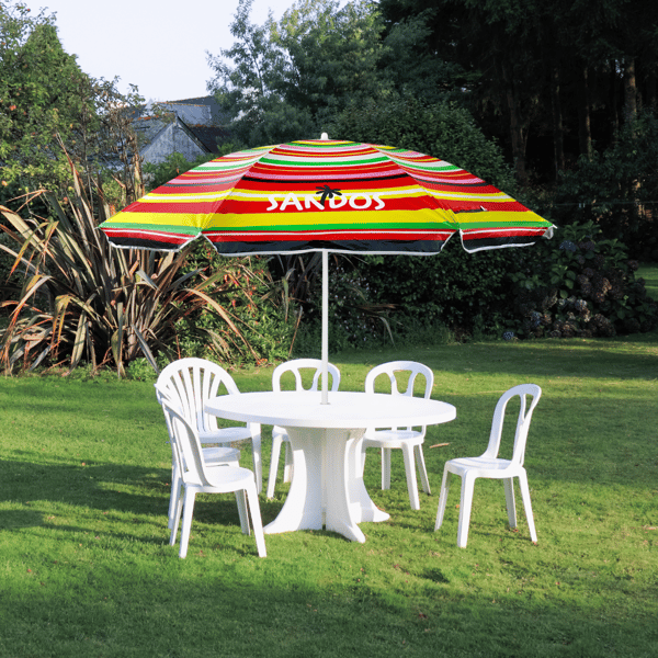 Strandparasol - striber