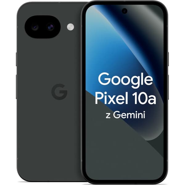 Google Pixel 10a 5G-smartphone, 8 GB RAM, 128 GB, Obsidian