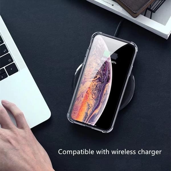 TRANSPARENT SILIKONEETUG TIL IPHONE XS MAX 6,5'