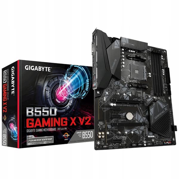 Gigabyte B550 GAMING X V2 ATX-moderkort, PCIe 4.0, USB Typ-C