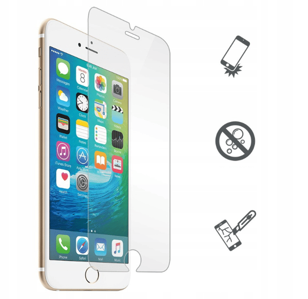 TD 9H karkaistu lasi iPhone 7/8:lle
