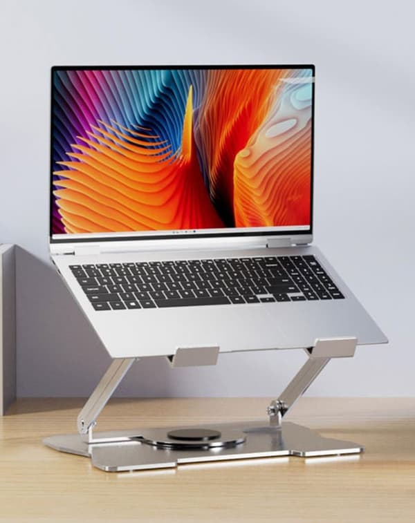 ERGONOMISK BORDSTATIV TIL MACBOOK PRO AIR M1 M2 M3 BÆRBAR