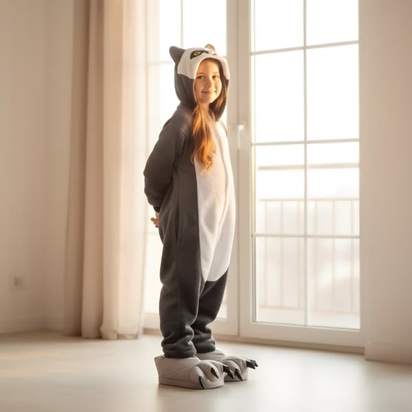Kigurumi pyjamas kostume til børn, 125-135 cm