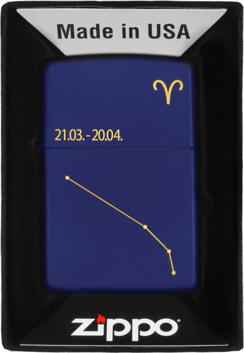 Zippo stjernetegn Vædderen design Vædderen lighter 60006932