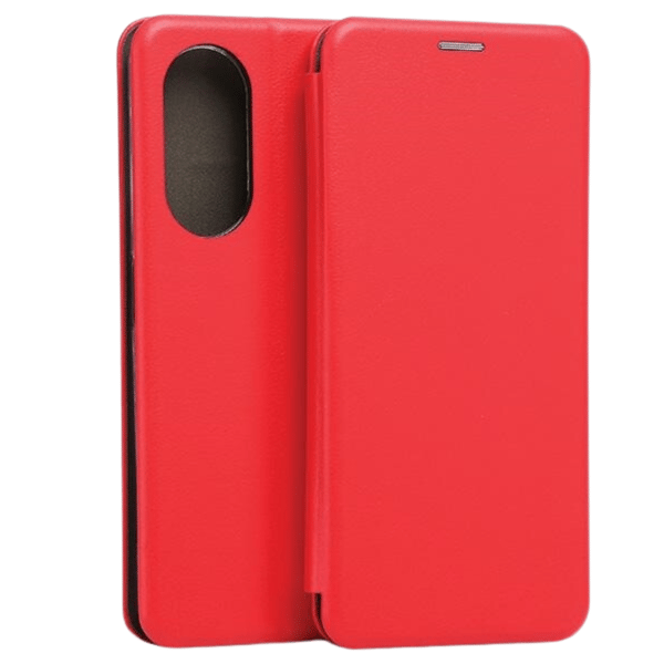 Beline Book Magnetic Oppo A98 cover rød/rød