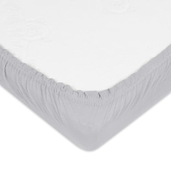Muslin-stræklagen 90x190/200x25 grå