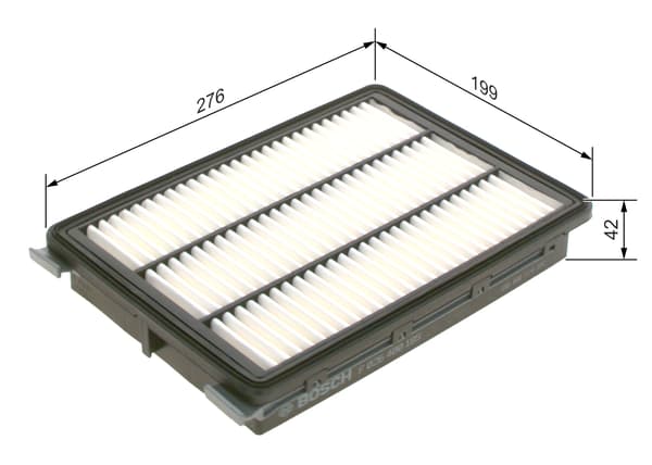 ILMANSUODATIN F026400185 BOSCH