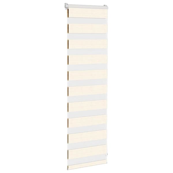 vidaXL Zebrarullgardin, 45x100 cm, Tygbredd 40,9 cm, Polyester