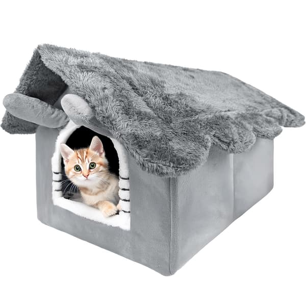 Kattehus, plysseng, kravlegård, blød seng, Mersjö kennel