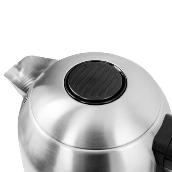 Bergmann FR006 elektrisk kedel rustfrit stål 1,7L 2200W sort base