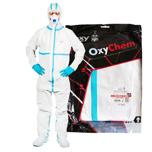OxyChem C310 kemikalieskyddsdräkt typ 4 5 6