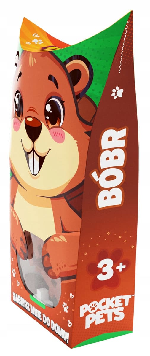 Marioinex Mini Waffle POKET PETS - BÓBR set