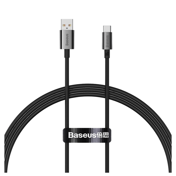 Baseus Superior 100W USB till USB-C-kabel 1m (svart)
