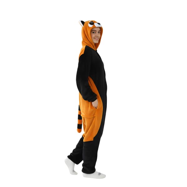 Kigurumi Pyjamas Röd Panda L 165-175cm