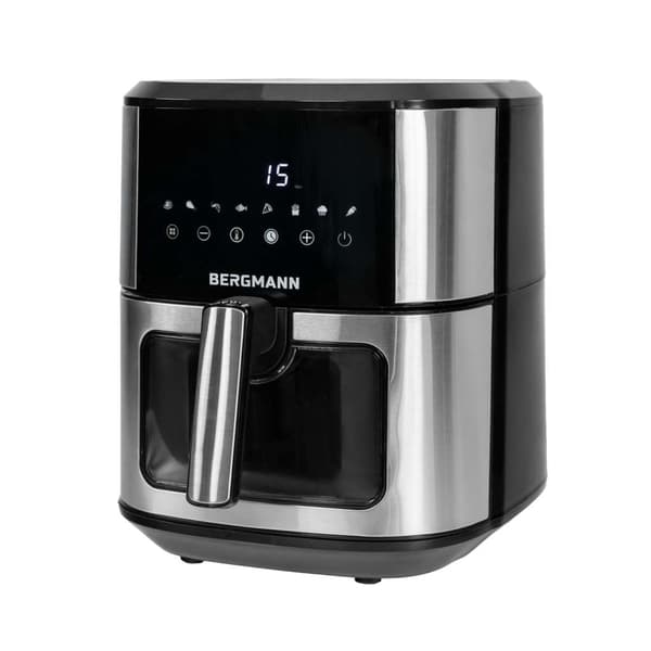 Bergmann YO 1 airfryer 6,5l 1500W sort