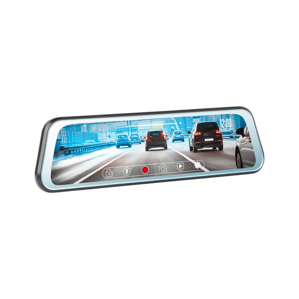 Peiying Basic Bilspegel med DVR och Backkamera L200 4K