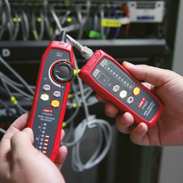 Netværkstester Ledningsparfindermåler Uni-T UT683KIT