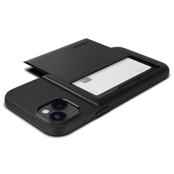 Spigen Slim Armor CS - Skal till iPhone 15 Plus / iPhone 14 Plus (Svart)