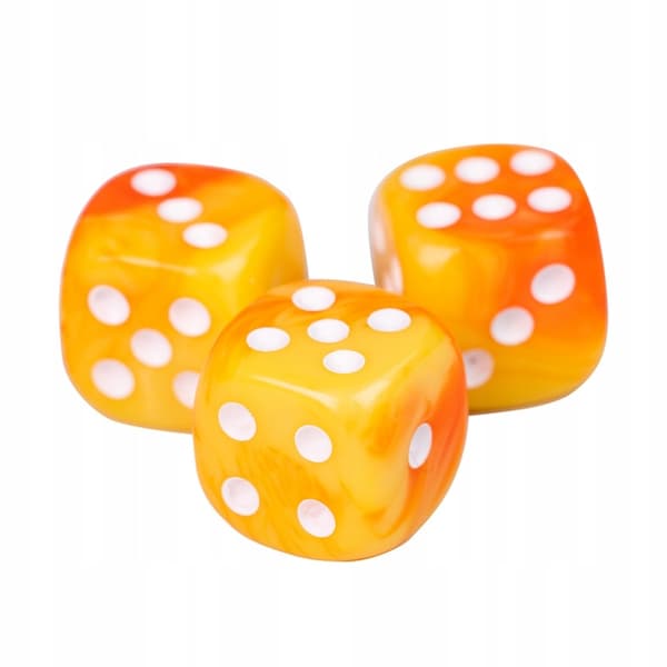 1,1 cm RPG Aperol Spritz Kuusisivuinen D6-noppa