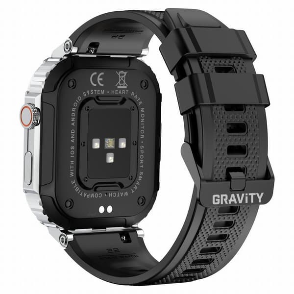 GRAVITY GT6-5 MIESTEN ÄLYKELLO - PUHELUT, UNIMONITORI (sg020e)