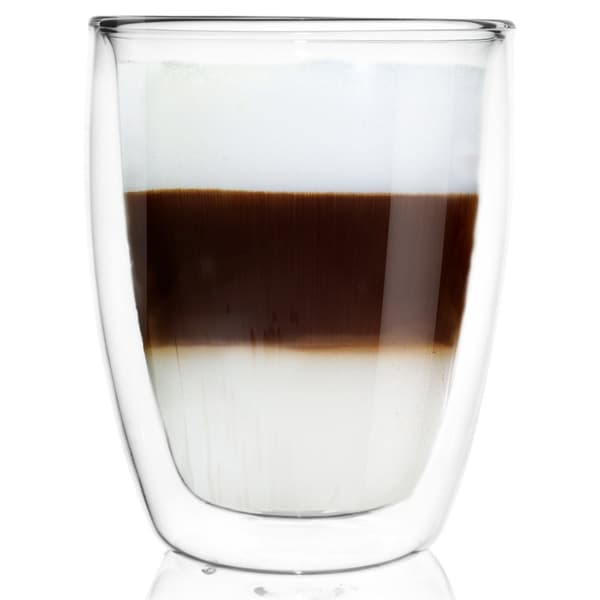 Termisk dobbeltvægget glas til latte 330 ml