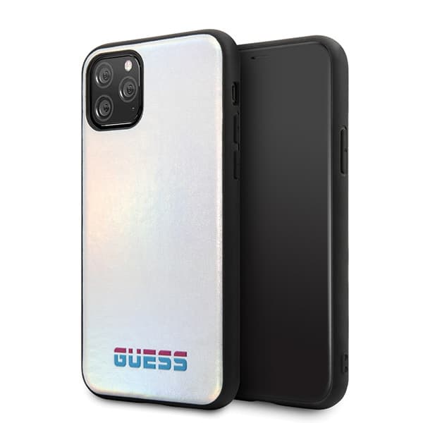 Guess GUHCN58BLD iPhone 11 Pro silver/silver hårt skal skimrande