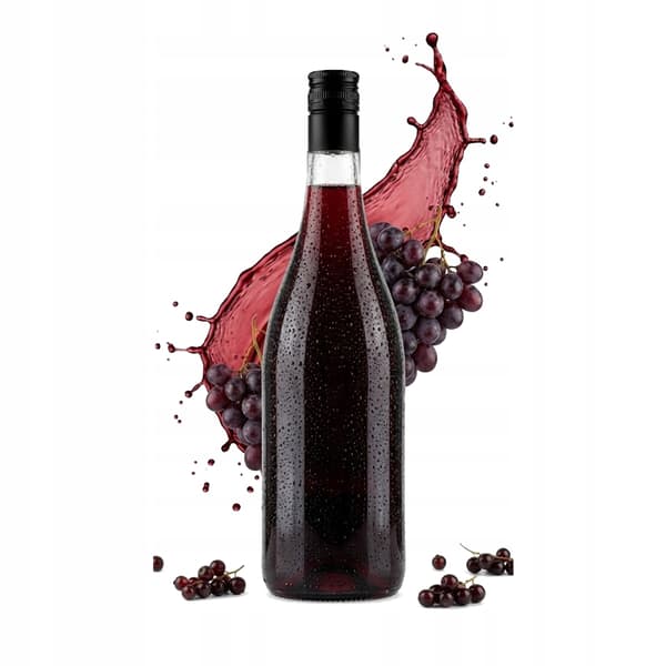 10x Vinflaska 1l CLEAR Vinflaskor Vit Ros Röd 1000ml