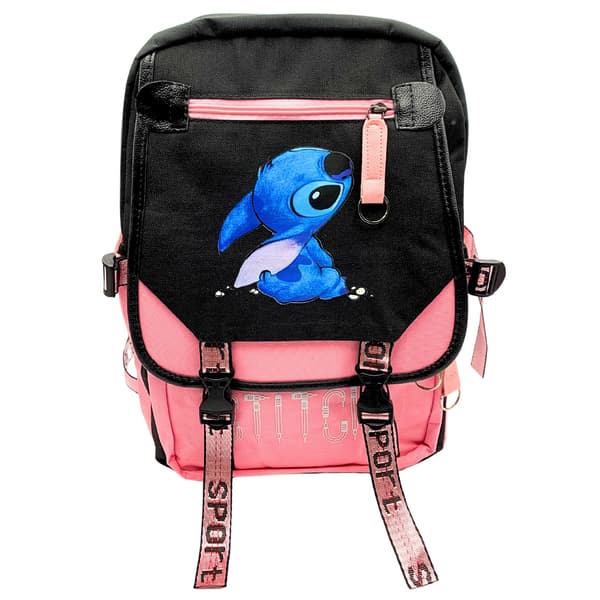 Lilo och Stitch Skolväska Stad Resesäck Rymlig