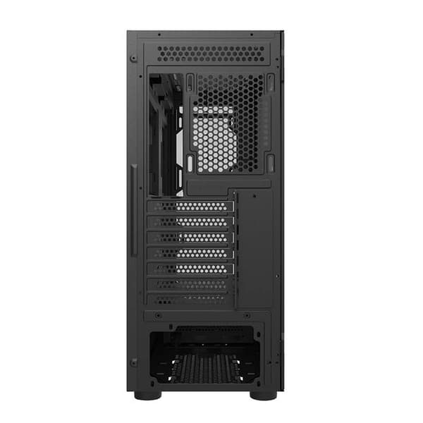Darkflash DK431 Glas Computerkabinet (Sort) + 4 RGB Blæsere