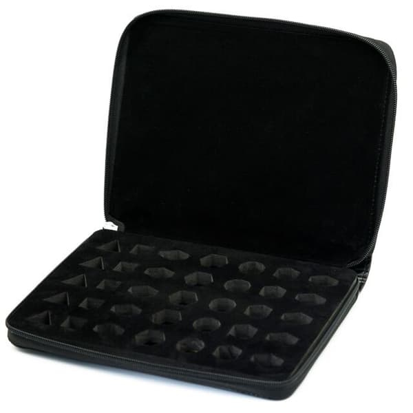 Läder RPG Tärningsväska Pennfodral för 5 Set