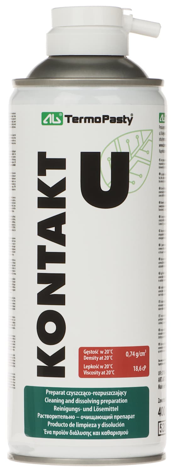 AG Termopasta Kontakt-U 400 ml yleispuhdistusaine spray