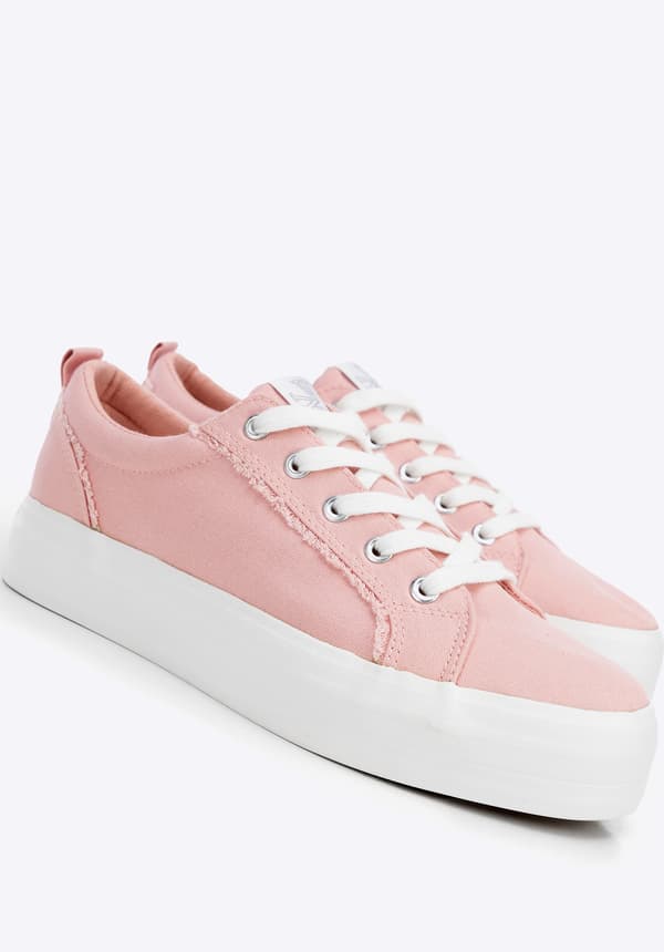 Wittchen Dames Lyserøde Stof Sneakers, Lyserød Syntetisk Materiale