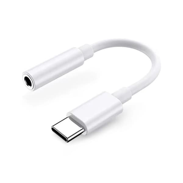 Samsung GP-TGU023AE DAC USB-C til 3,5 mm mini-jack adapter - hvid