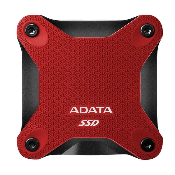 ADATA SD620 1TB SSD Rød, USB 3.2, stødsikker