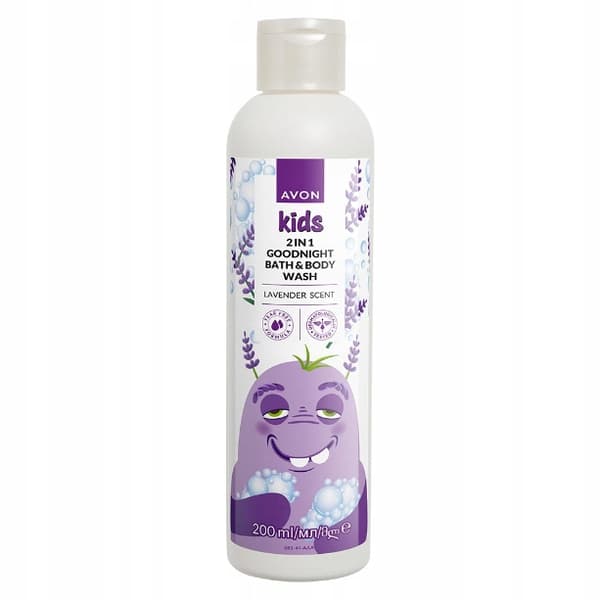 Avon - Lavendel duschtvål och badvätska för barn 200 ml