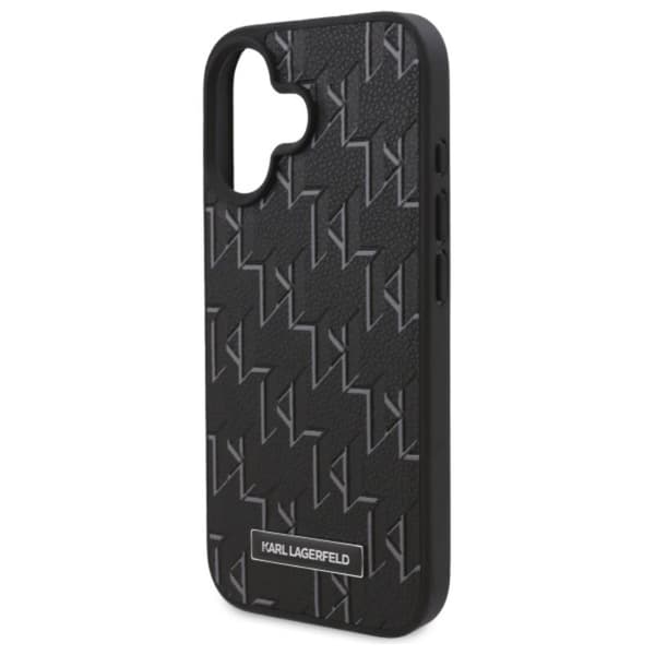 Karl Lagerfeld Hot Stamp MagSafe - iPhone 16 Plus cover (sort)