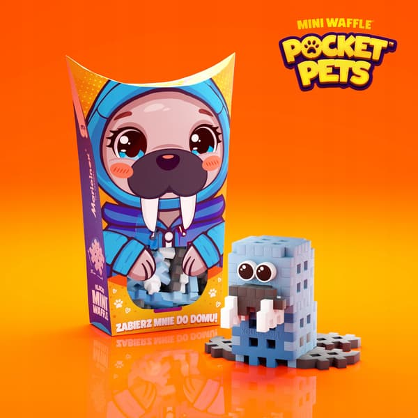 Marioinex Mini Waffle POCKET PETS - MORS-set