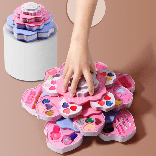 MAKEUP SÆT MAGIC BOX SKØNHEDSSÆT KOSMETIK TILBEHØR