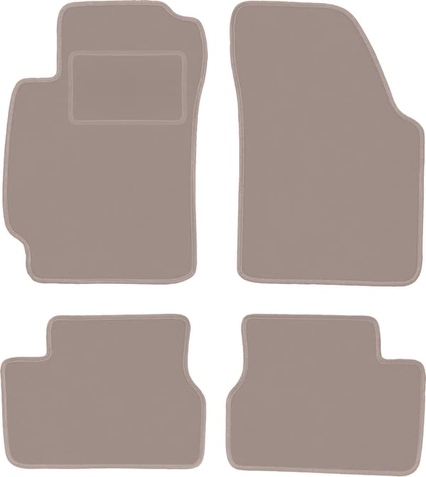 Velour måtter til: Honda HR-V I crossover (1999-2006) beige