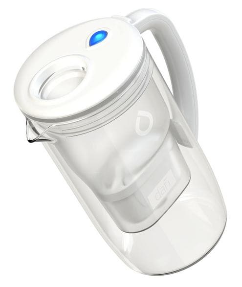 Filtrerende kande DAFI Prisma LED Hvid