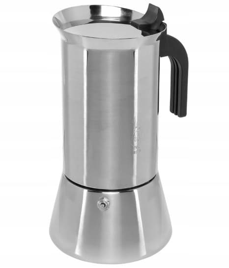 Bialetti New Venus 0,5 l silverfärgad kaffebryggare, för 10 koppar
