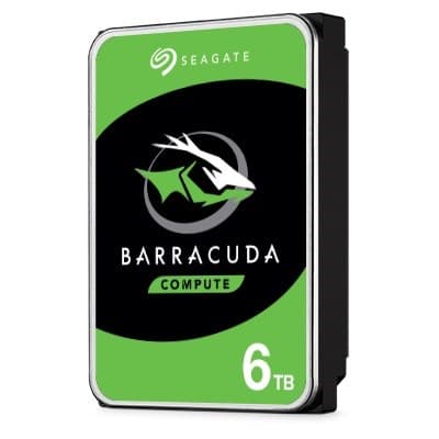 Seagate BarraCuda 6TB 3,5” SATA 7200 RPM harddisk